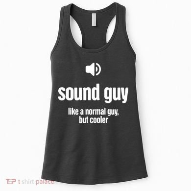 Cool Audio Engineer Funny Sound Guy Women's Tank Top