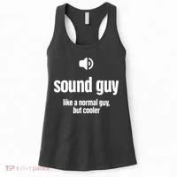Cool Audio Engineer Funny Sound Guy Women's Tank Top thumb 0