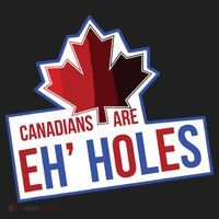 Canadians Are Eh Holes Funny Canada Beanie thumb 2