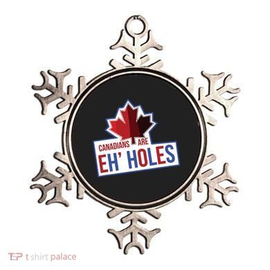 Canadians Are Eh Holes Funny Canada Ornament