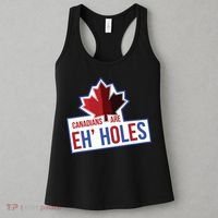 Canadians Are Eh Holes Funny Canada Women's Tank Top thumb 3
