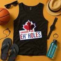 Canadians Are Eh Holes Funny Canada Tank Top thumb 4