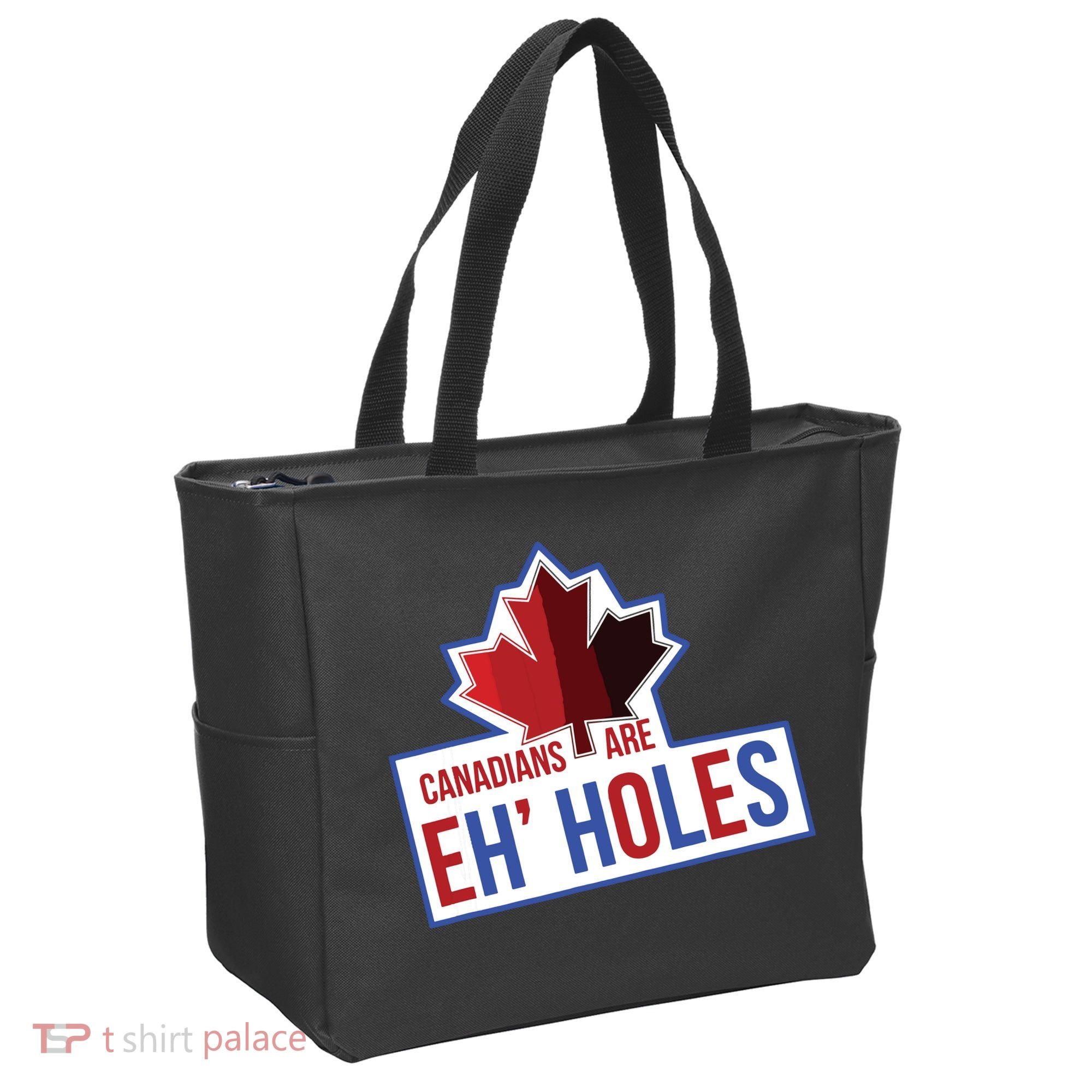 Canadians Are Eh Holes Funny Canada Tote Bag