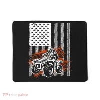 Cool ATV For Adult Quad Racing Squad USA Flag 4 Wheeler Mousepad thumb 0