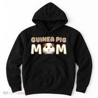 Cute Adorable Fun Guinea Pig Mom Gift Hoodie thumb 0
