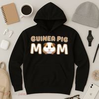 Cute Adorable Fun Guinea Pig Mom Gift Hoodie thumb 3