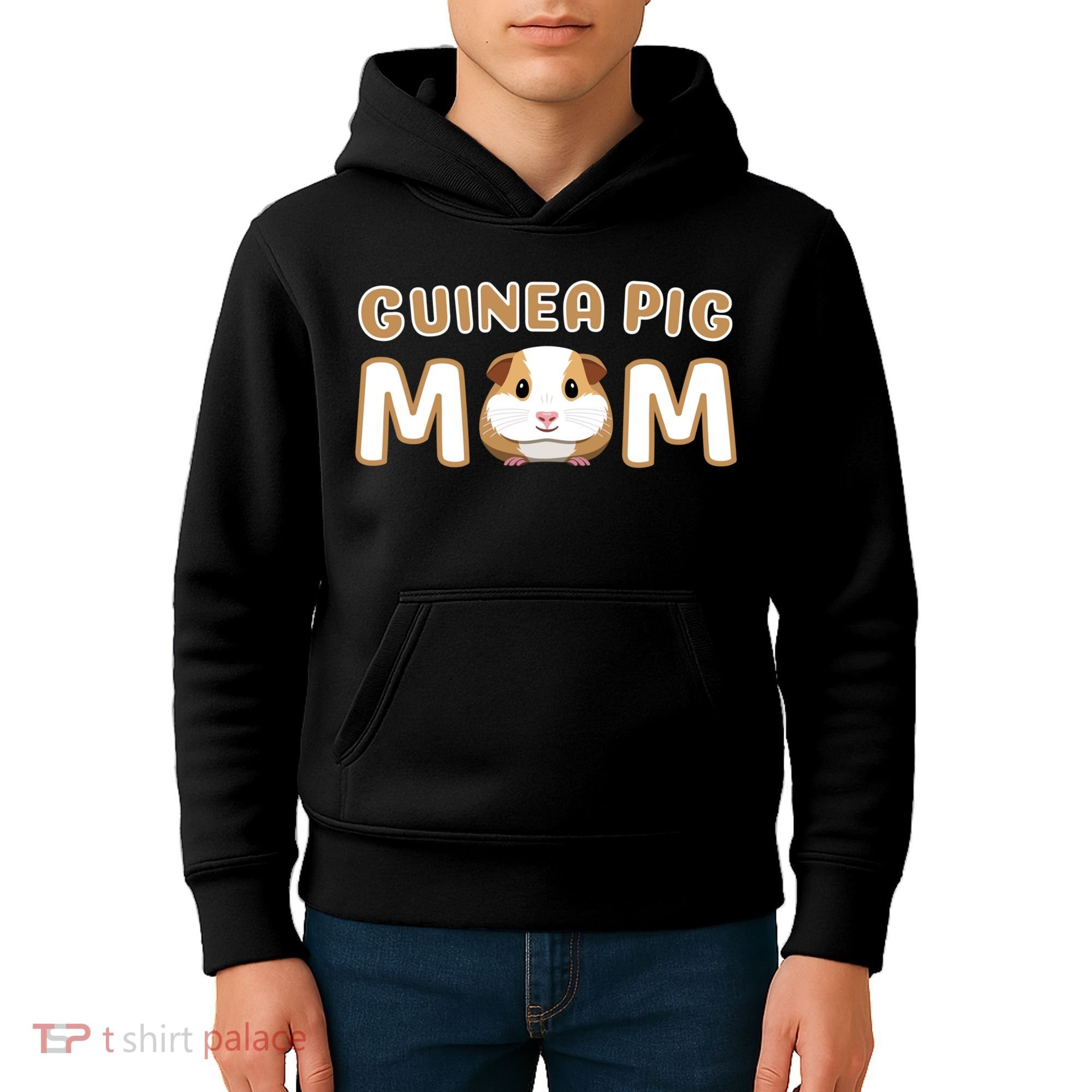 Cute Adorable Fun Guinea Pig Mom Gift Kids Hoodie