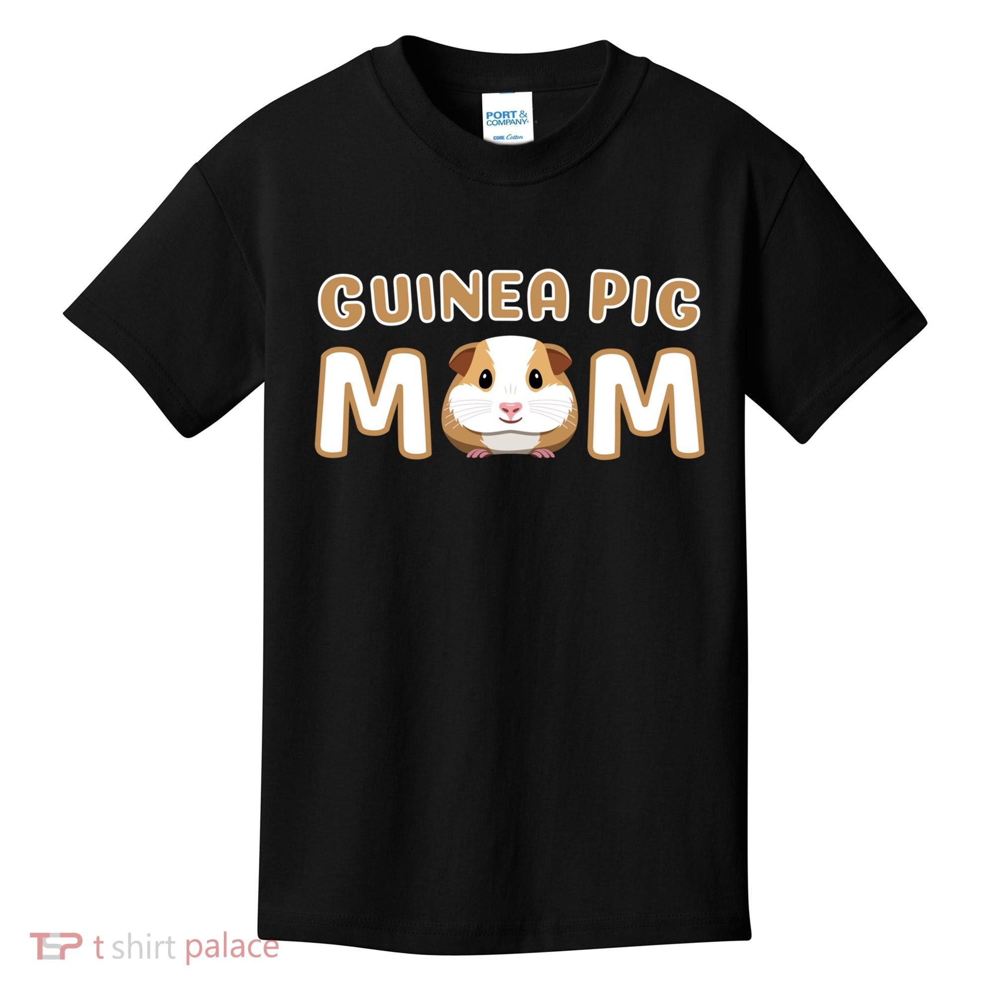 Cute Adorable Fun Guinea Pig Mom Gift Kids T-Shirt