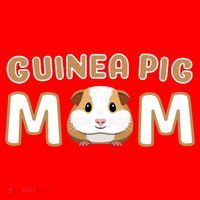 Cute Adorable Fun Guinea Pig Mom Gift Santa Hat thumb 1