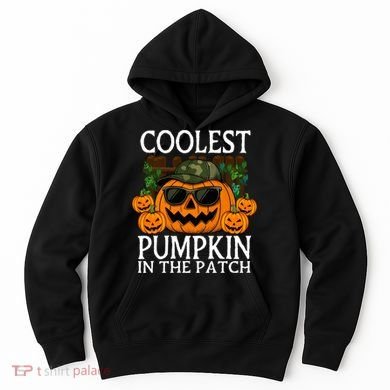Cute And Funny Halloween Coolest Pumpkin In The Patch Hoodie