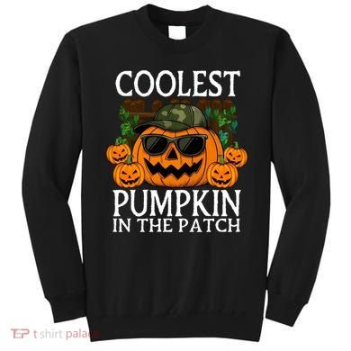 Cute And Funny Halloween Coolest Pumpkin In The Patch Sweatshirt