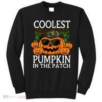 Cute And Funny Halloween Coolest Pumpkin In The Patch Sweatshirt thumb 0