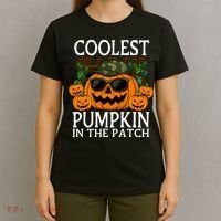 Cute And Funny Halloween Coolest Pumpkin In The Patch T-Shirt thumb 4