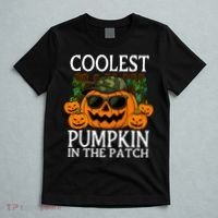 Cute And Funny Halloween Coolest Pumpkin In The Patch T-Shirt thumb 5