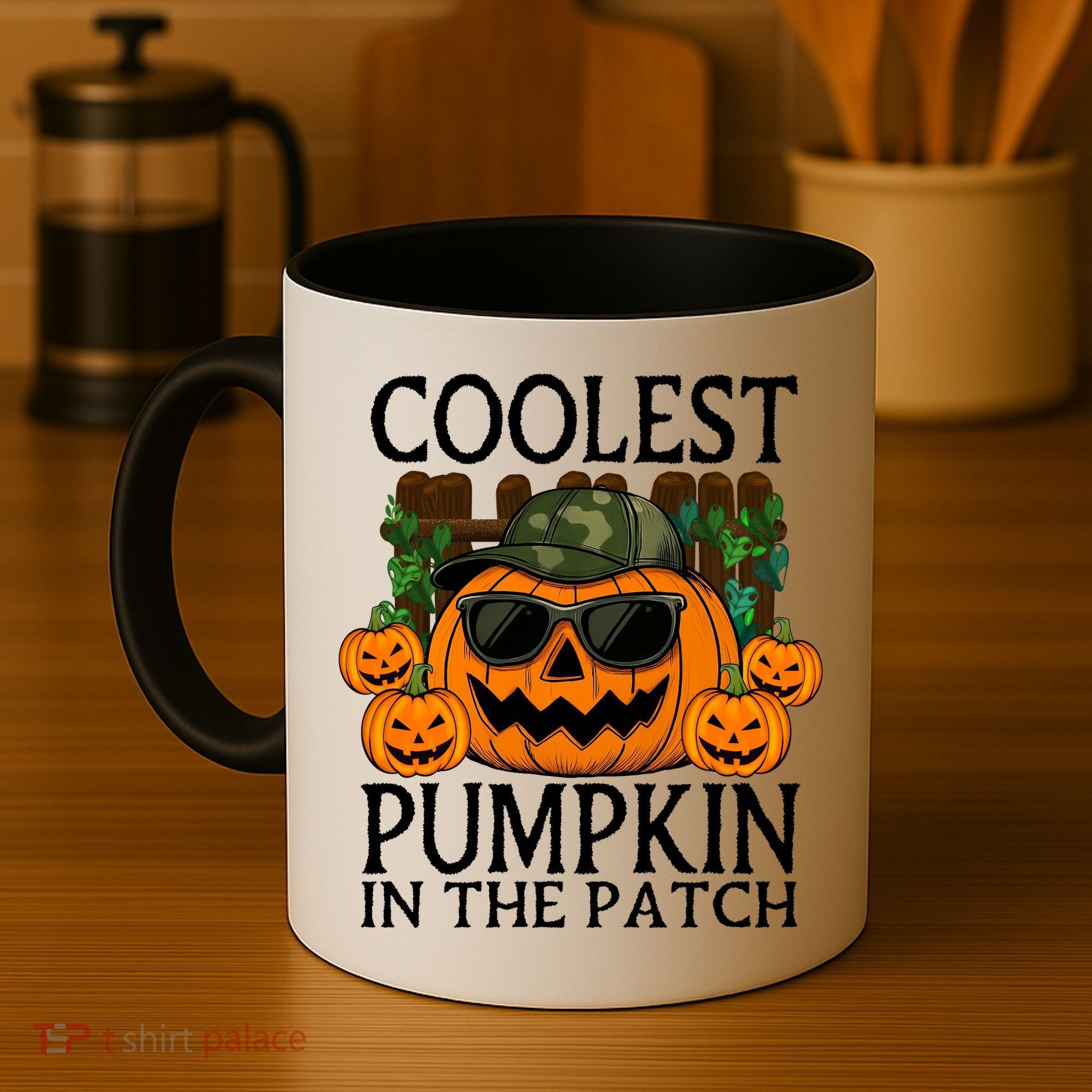 Cute And Funny Halloween Coolest Pumpkin In The Patch Coffee Mug