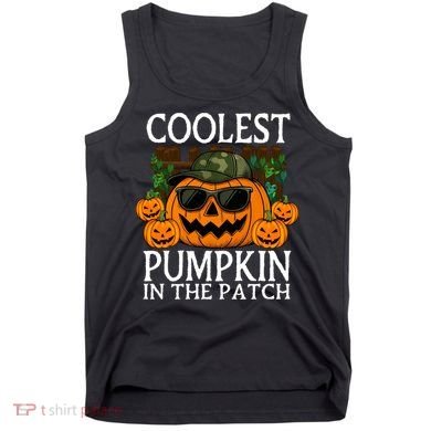 Cute And Funny Halloween Coolest Pumpkin In The Patch Tank Top
