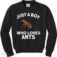 Cool Ant For Ant Farm Entomology Ants Insect Kids Sweatshirt thumb 0