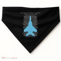 Chanute Afb F15 Eagletshirt Rantoul Illinois USA-Made Doggie Bandana thumb 0