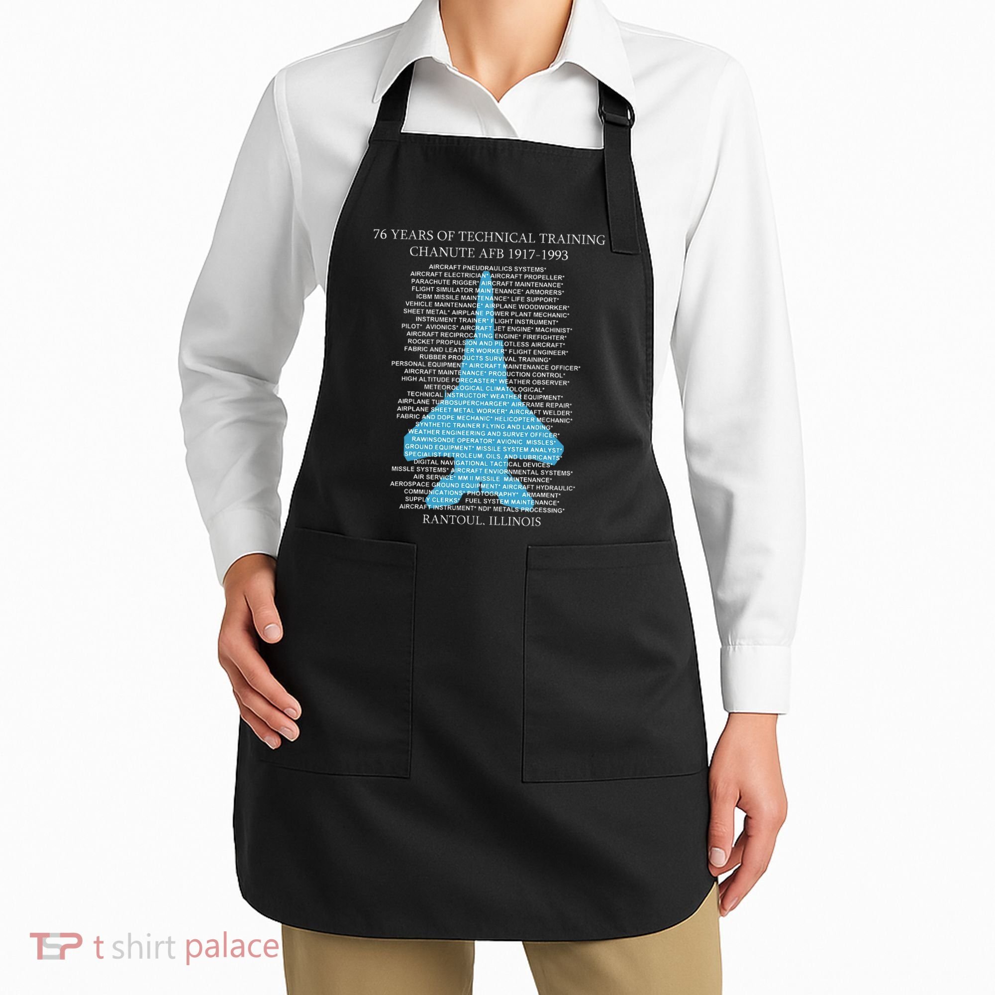 Chanute Afb F15 Eagletshirt Rantoul Illinois Apron