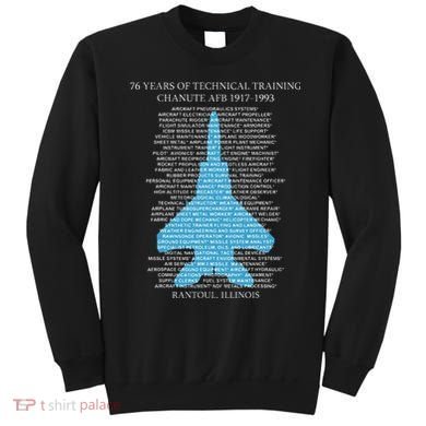 Chanute Afb F15 Eagletshirt Rantoul Illinois Sweatshirt