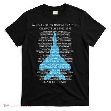 Chanute Afb F15 Eagletshirt Rantoul Illinois T-Shirt