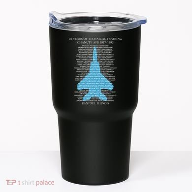 Chanute Afb F15 Eagletshirt Rantoul Illinois Tumbler