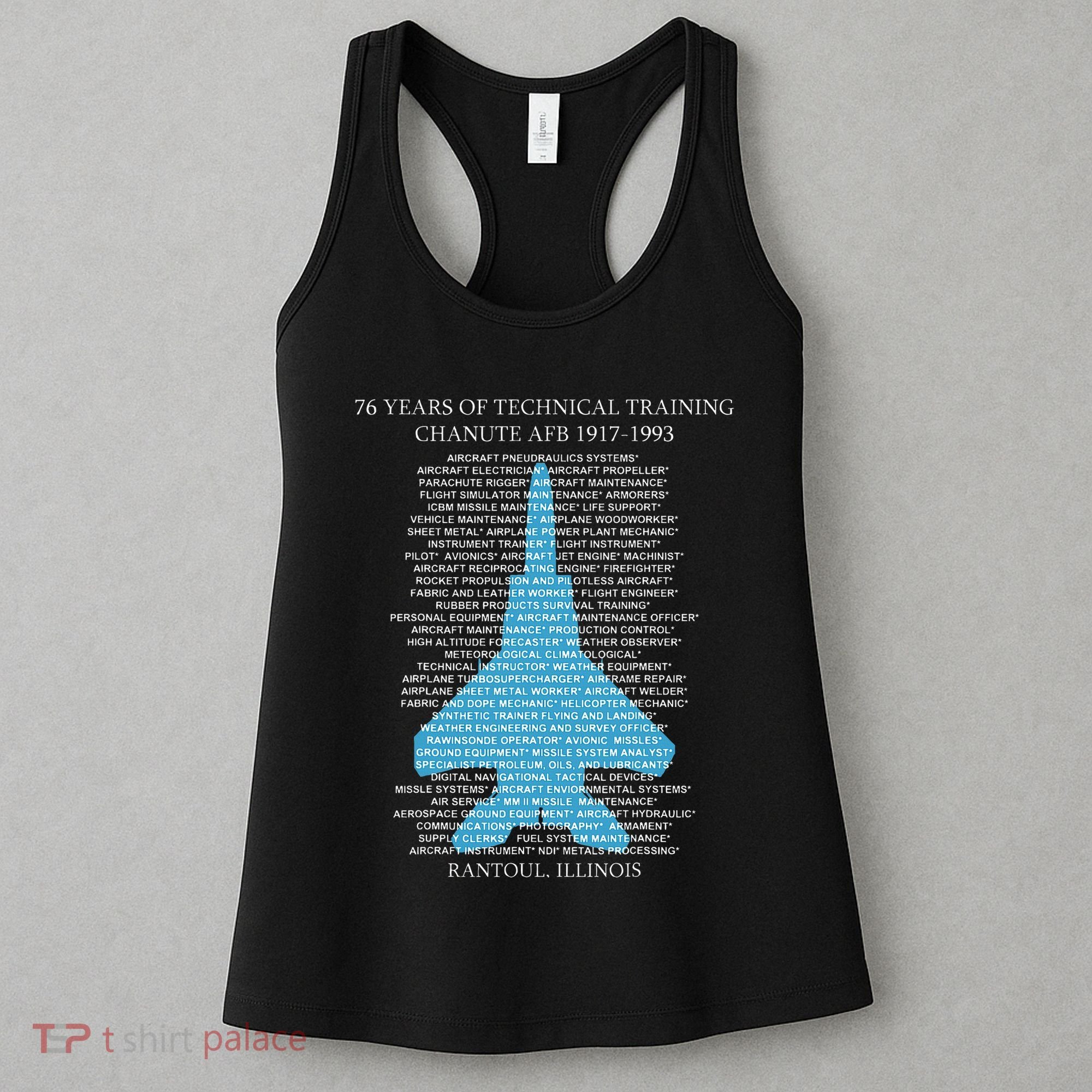 Chanute Afb F15 Eagletshirt Rantoul Illinois Women's Tank Top