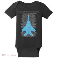 Chanute Afb F15 Eagletshirt Rantoul Illinois Baby Bodysuit thumb 0