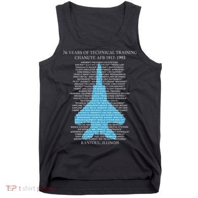 Chanute Afb F15 Eagletshirt Rantoul Illinois Tank Top