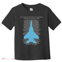 Chanute Afb F15 Eagletshirt Rantoul Illinois Toddler T-Shirt thumb 0