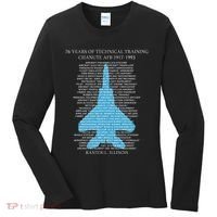 Chanute Afb F15 Eagletshirt Rantoul Illinois Women's Long Sleeve Shirt thumb 0