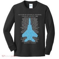 Chanute Afb F15 Eagletshirt Rantoul Illinois Kids Long Sleeve Shirt thumb 0