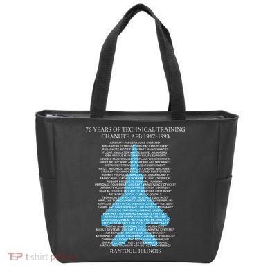 Chanute Afb F15 Eagletshirt Rantoul Illinois Tote Bag