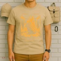 Capybara Amidst Flames This Is Fine Meme Art T-Shirt thumb 6