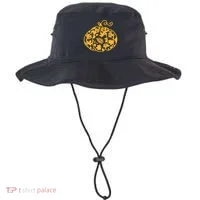 Cute Autumn Fall Leaves Pattern Pumpkin Bucket Hat thumb 0