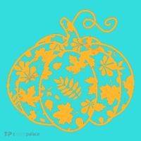 Cute Autumn Fall Leaves Pattern Pumpkin Tote Bag thumb 4