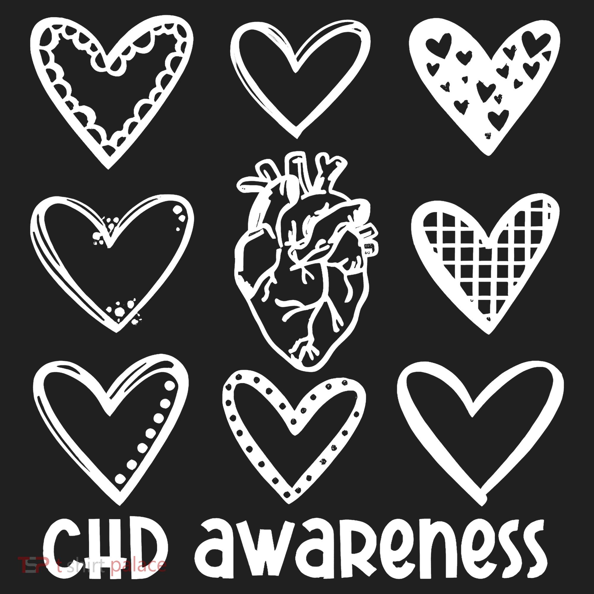 Chd Awareness For Heart Disease Month Awareness Women's Sweatshirt