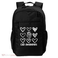 Chd Awareness For Heart Disease Month Awareness Backpack thumb 0
