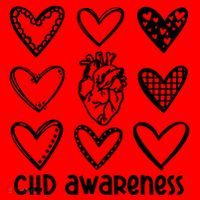Chd Awareness For Heart Disease Month Awareness Santa Hat thumb 1
