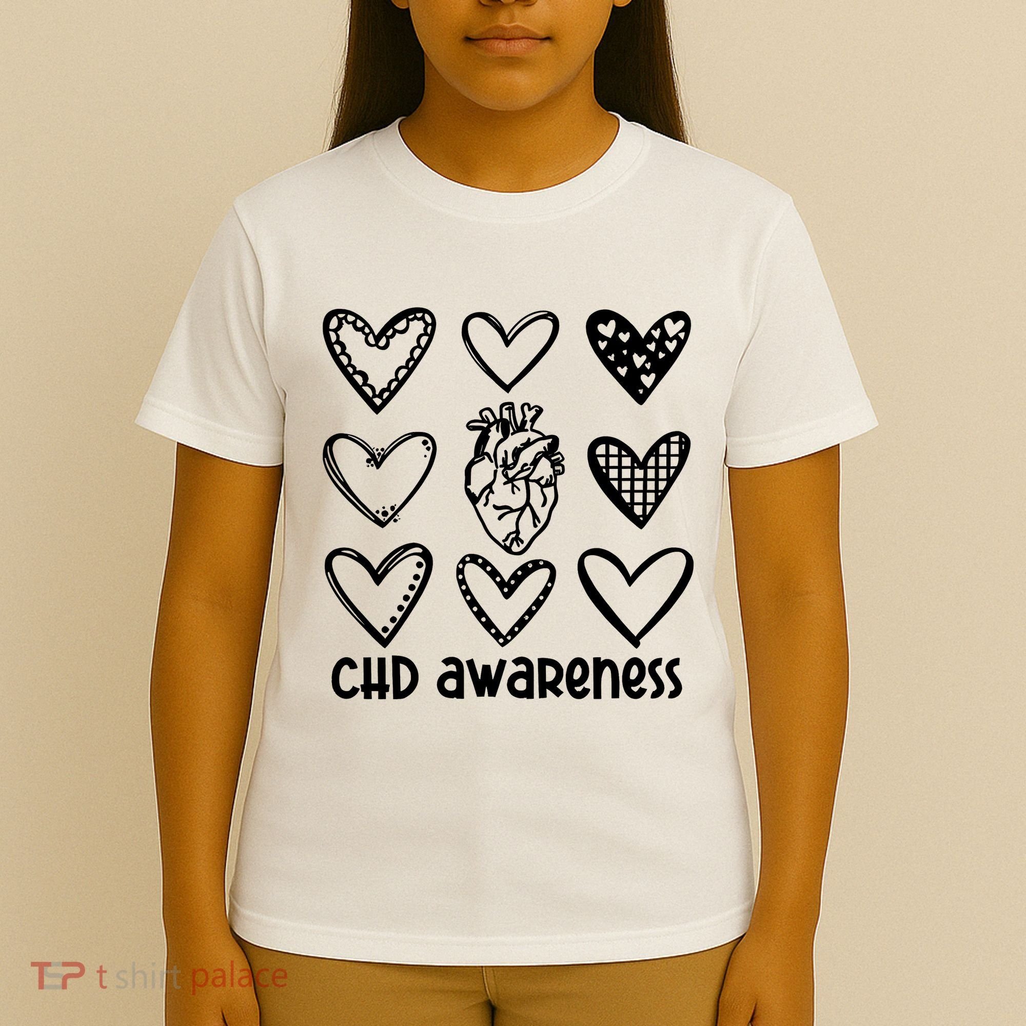 Chd Awareness For Heart Disease Month Awareness T-Shirt
