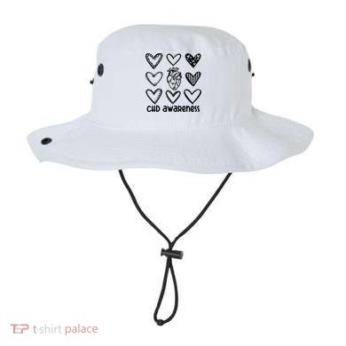 Chd Awareness For Heart Disease Month Awareness Bucket Hat