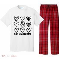 Chd Awareness For Heart Disease Month Awareness Pajama Set thumb 0