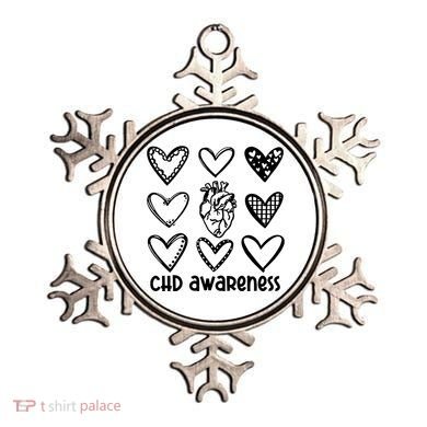 Chd Awareness For Heart Disease Month Awareness Ornament