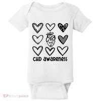 Chd Awareness For Heart Disease Month Awareness Baby Bodysuit thumb 0