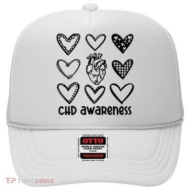 Chd Awareness For Heart Disease Month Awareness Hat