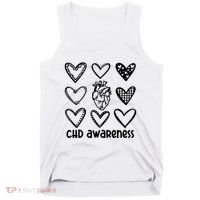Chd Awareness For Heart Disease Month Awareness Tank Top thumb 0