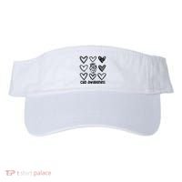 Chd Awareness For Heart Disease Month Awareness Visor thumb 0