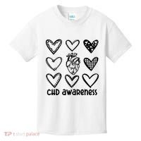 Chd Awareness For Heart Disease Month Awareness Kids T-Shirt thumb 0
