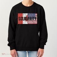 Canada America Flags Together In Solidarity Women's Sweatshirt thumb 0