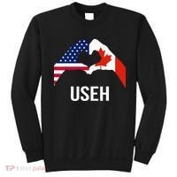 Canada American Flag Us Eh Sweatshirt thumb 0
